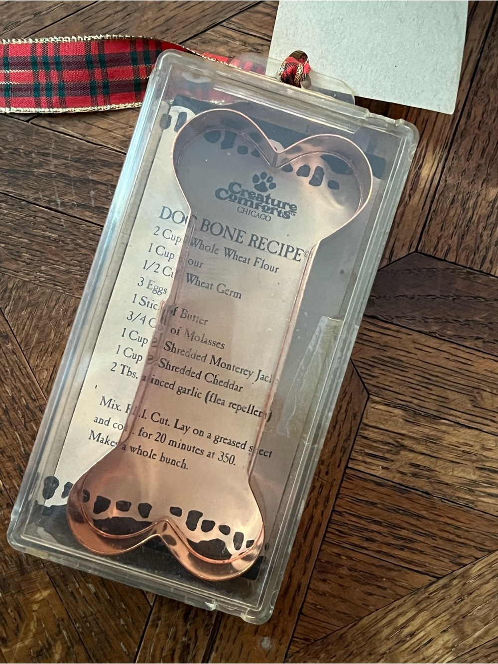 Creature Comforts Chicago Copper Bone Cookie Cutter